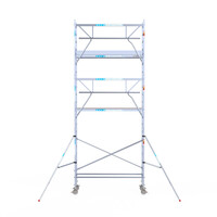 Euroscaffold Euroscaffold Euro 75x250x7,2m werkhoogte enkele voorloopleuning