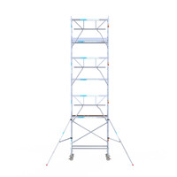 Euroscaffold Euroscaffold Euro 75x190x8,2m werkhoogte enkele voorloopleuning