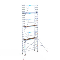 Euroscaffold Euroscaffold Euro 75x250x8,2m werkhoogte enkele voorloopleuning