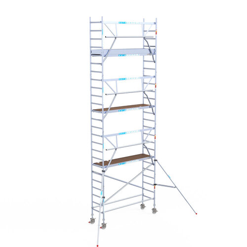 Euroscaffold Euroscaffold Euro 75x250x8,2m werkhoogte enkele voorloopleuning