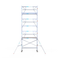 Euroscaffold Euroscaffold Euro 75x250x8,2m werkhoogte enkele voorloopleuning