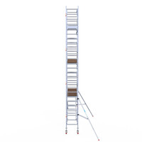 Euroscaffold Euroscaffold Euro 75x250x8,2m werkhoogte enkele voorloopleuning