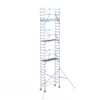 Euroscaffold Euroscaffold Euro 75x190x9,2m werkhoogte enkele voorloopleuning