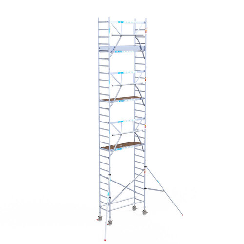Euroscaffold Euroscaffold Euro 75x190x9,2m werkhoogte enkele voorloopleuning