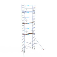 Euroscaffold Euroscaffold Euro 75x250x9,2m werkhoogte enkele voorloopleuning