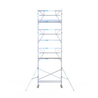 Euroscaffold Euroscaffold Euro 75x250x9,2m werkhoogte enkele voorloopleuning