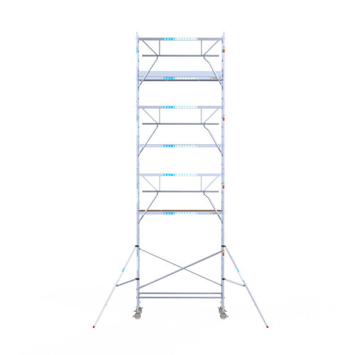 Euroscaffold Euroscaffold Euro 75x250x9,2m werkhoogte enkele voorloopleuning