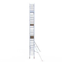 Euroscaffold Euroscaffold Euro 75x250x9,2m werkhoogte enkele voorloopleuning