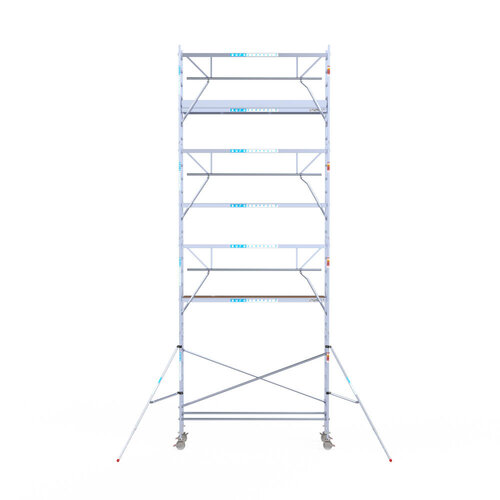 Euroscaffold Euroscaffold Euro 75x305x9,2m werkhoogte enkele voorloopleuning