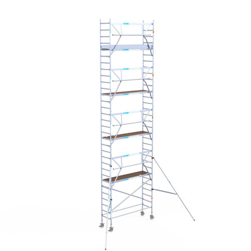 Euroscaffold Euroscaffold Euro 75x250x10,2m werkhoogte enkele voorloopleuning