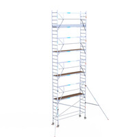 Euroscaffold Euroscaffold Euro 75x305x10,2m werkhoogte enkele voorloopleuning