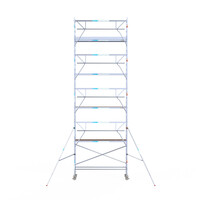 Euroscaffold Euroscaffold Euro 75x305x10,2m werkhoogte enkele voorloopleuning