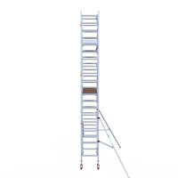Euroscaffold Euroscaffold Euro 75x190x7,2m werkhoogte carbon vloer enkele voorloopleuning