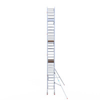 Euroscaffold Euroscaffold Euro 75x190x9,2m werkhoogte carbon vloer enkele voorloopleuning