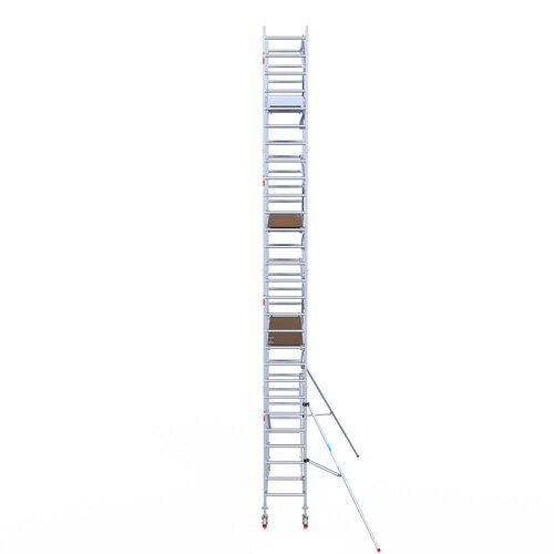Euroscaffold Euroscaffold Euro 75x305x9,2m werkhoogte carbon vloer enkele voorloopleuning