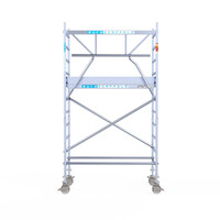 Euroscaffold Euroscaffold Euro 90x190x4,2m werkhoogte enkele voorloopleuning