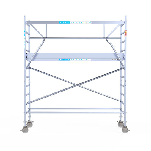 Euroscaffold Euroscaffold Euro 90x305x4,2m werkhoogte enkele voorloopleuning