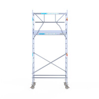 Euroscaffold Euroscaffold Euro 90x190x5,2m werkhoogte enkele voorloopleuning