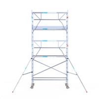 Euroscaffold Euroscaffold Euro 90x250x6,2m werkhoogte enkele voorloopleuning