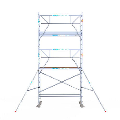 Euroscaffold Euroscaffold Euro 90x250x6,2m werkhoogte enkele voorloopleuning
