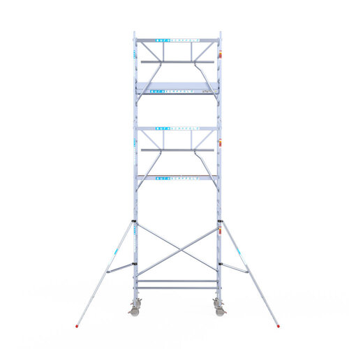 Euroscaffold Euroscaffold Euro 90x190x7,2m werkhoogte enkele voorloopleuning