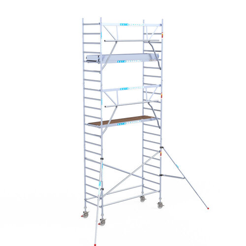 Euroscaffold Euroscaffold Euro 90x250x7,2m werkhoogte enkele voorloopleuning
