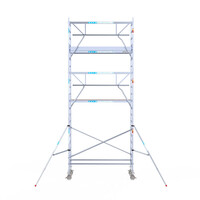 Euroscaffold Euroscaffold Euro 90x250x7,2m werkhoogte enkele voorloopleuning