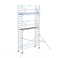 Euroscaffold Euroscaffold Euro 90x305x7,2m werkhoogte enkele voorloopleuning