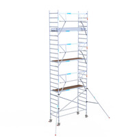 Euroscaffold Euroscaffold Euro 90x250x8,2m werkhoogte enkele voorloopleuning
