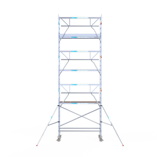 Euroscaffold Euroscaffold Euro 90x250x8,2m werkhoogte enkele voorloopleuning