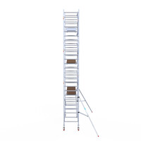 Euroscaffold Euroscaffold Euro 90x305x8,2m werkhoogte enkele voorloopleuning