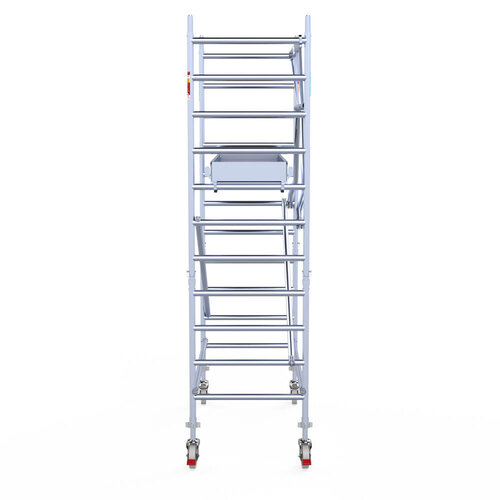 Euroscaffold Euroscaffold Euro 90x190x4,2m werkhoogte carbon vloer enkele voorloopleuning