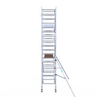 Euroscaffold Euroscaffold Euro 90x190x6,2m werkhoogte carbon vloer enkele voorloopleuning