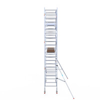 Euroscaffold Euroscaffold Euro 90x305x7,2m werkhoogte carbon vloer enkele voorloopleuning