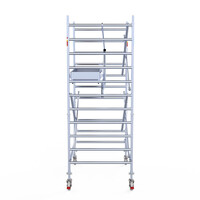 Euroscaffold Euroscaffold Euro 135x190x4,2m werkhoogte enkele voorloopleuning