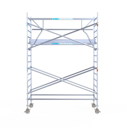 Euroscaffold Euroscaffold Euro 135x305x5,2m werkhoogte enkele voorloopleuning