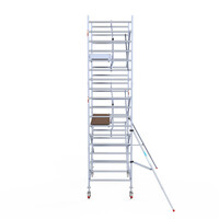 Euroscaffold Euroscaffold Euro 135x250x6,2m werkhoogte enkele voorloopleuning
