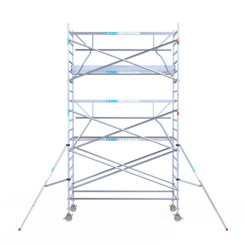 Euroscaffold Euroscaffold Euro 135x305x6,2m werkhoogte enkele voorloopleuning