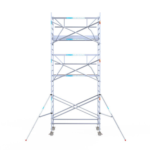 Euroscaffold Euroscaffold Euro 135x250x7,2m werkhoogte enkele voorloopleuning