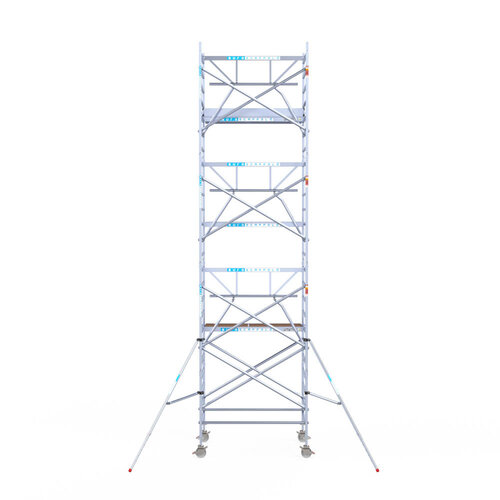 Euroscaffold Euroscaffold Euro 135x190x8,2m werkhoogte enkele voorloopleuning