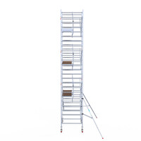 Euroscaffold Euroscaffold Euro 135x190x8,2m werkhoogte enkele voorloopleuning