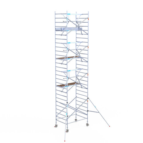 Euroscaffold Euroscaffold Euro 135x190x9,2m werkhoogte enkele voorloopleuning