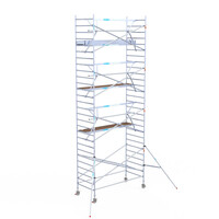 Euroscaffold Euroscaffold Euro 135x305x9,2m werkhoogte enkele voorloopleuning