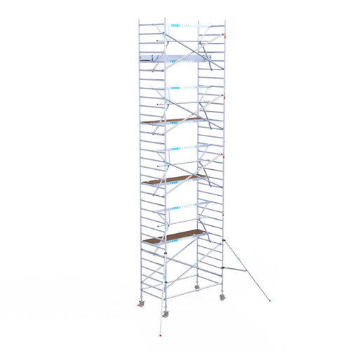 Euroscaffold Euroscaffold Euro 135x250x10,2m werkhoogte enkele voorloopleuning