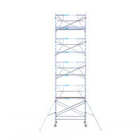 Euroscaffold Euroscaffold Euro 135x250x10,2m werkhoogte enkele voorloopleuning