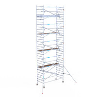 Euroscaffold Euroscaffold Euro 135x305x10,2m werkhoogte enkele voorloopleuning