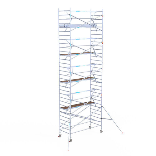 Euroscaffold Euroscaffold Euro 135x305x10,2m werkhoogte enkele voorloopleuning