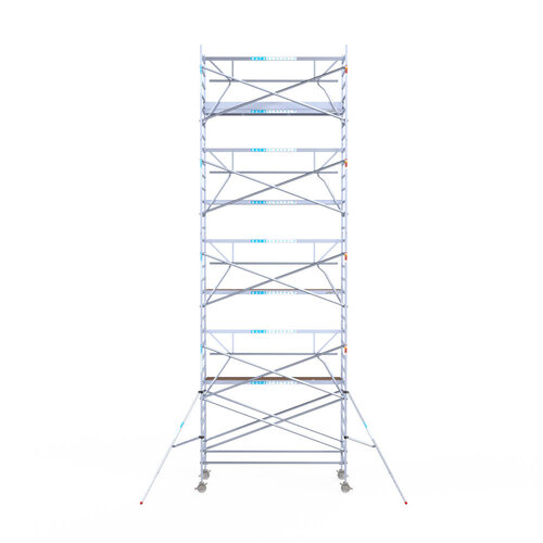 Euroscaffold Euroscaffold Euro 135x305x10,2m werkhoogte enkele voorloopleuning