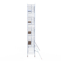 Euroscaffold Euroscaffold Euro 135x305x10,2m werkhoogte enkele voorloopleuning