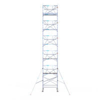 Euroscaffold Euroscaffold Euro 135x190x12,2m werkhoogte enkele voorloopleuning